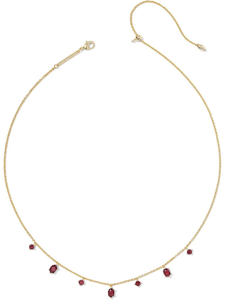 Gold Kendra Scott Cailin Delicate Strand Necklace