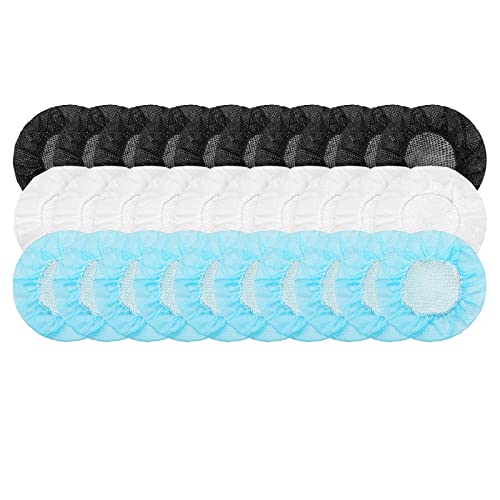 Jaquiain 300 Pieces Non-Woven Sanitary Headphone Ear Cover Disposable Headset Covers For 8.5-10 Cm -Sized Headphones #TOP21