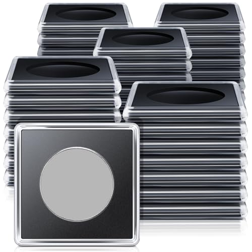 Estuches transparentes para monedas Kennedy 36 pzas miniatura 1