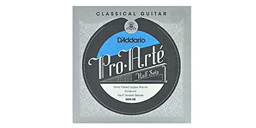 DADDARIO (ダダリオ) クラシックギター弦 SDH-3B Half Set Pro-Arte Dynacore Silver Plated Copper Hard