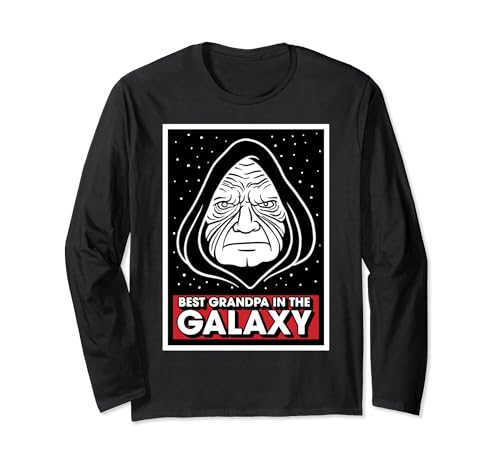 T-shirt Star Wars Palpatine manches longues pour les dimanches en famille