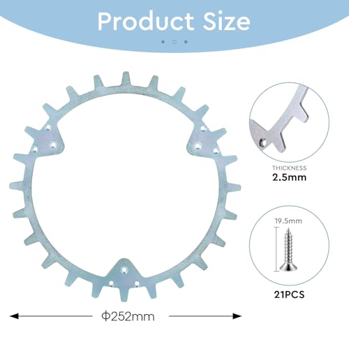 Pointes de traction SWAWIS Ø 252mm pour robot tondeuse Husqvarna Automower - 3