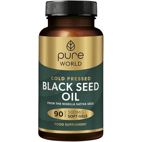 Pure World Black Seed Oil Capsules 500mg