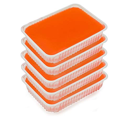 ARZER Paraffinwachs Orange für Hautpflege – Belebend & Aromatisch, 1000ml inkl. Handschuhe