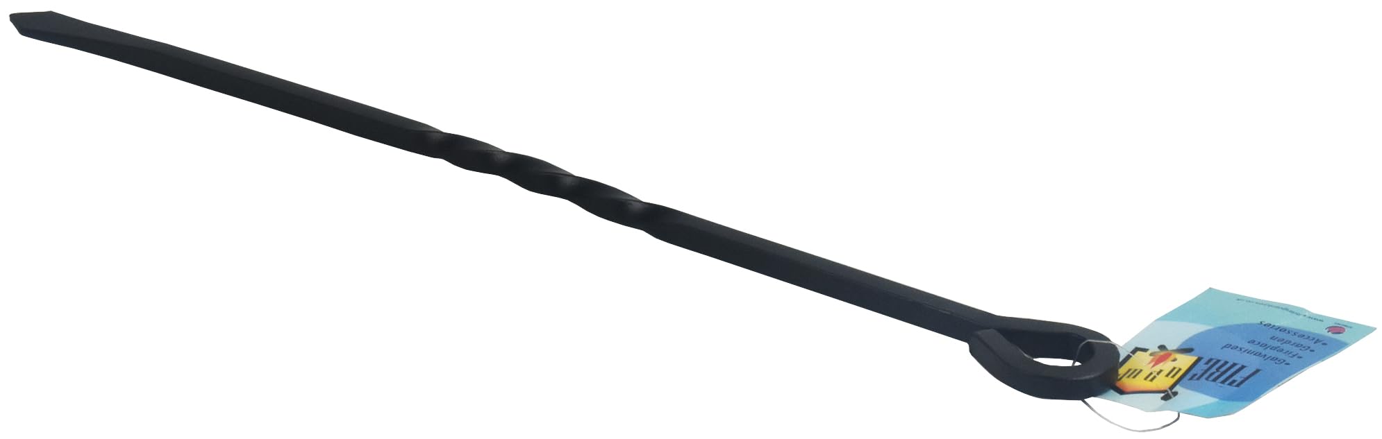 Xgaghb Black/Coal Heavy Duty 17" Log Fire Steel Poker