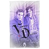 LOGOVISION Vampire Diaries Stefan and Damon Fleece Blanket 36' x 58',Stefan and Damon