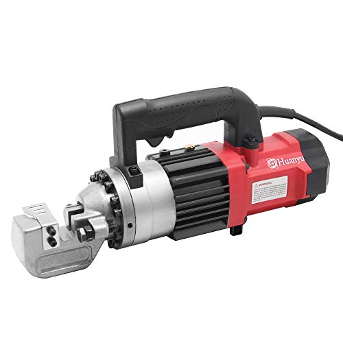Huanyu Hydraulic Electric Rebar Cutter 2-2.5s Portable Hydraulic Rebar Cut-off Machine (110V, RC-16B)
