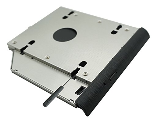 ultracaddy 2 nd HDD SSD Disco Duro Caddy para Acer Aspire E5  573 G E5  574 G con Placa Frontal