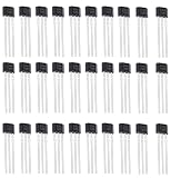 KEAcvise 30 Packs A3144 Hall Effect Sensor 3144 OH3144E 3-Pin Magnetic Detector Switch for Position Detection...
