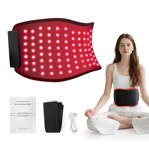Ceinture à lumière rouge 55x20cm pour votre relaxation musculaire à la maison