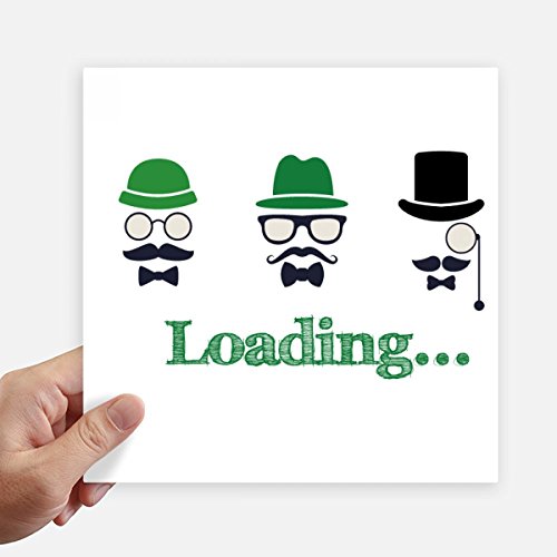Stickers de broma de sombrero verde para evitar robos de equipaje 2