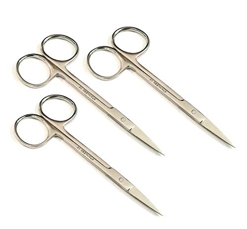 Iris Micro Dissecting Lab Sharp Scissors, 4.5