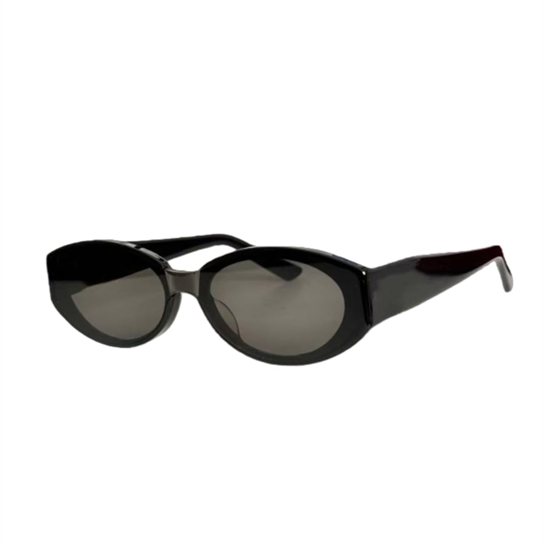 Occhiali da sole da donna in acetato ovale retrò UV