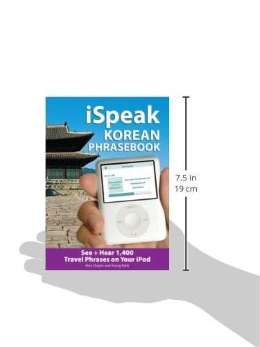 Ispeak Korean Phrasebook (MP3 Disc): See + Hear 1,200 Travel Phrases on Your iPod (Ispeak Audio Phrasebook)