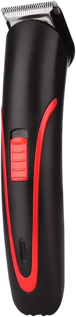 Pro Hair Professional Rechargeable Electric Mini Men's Trimmer Cutting Shaving Machine Beard Barber(Red)