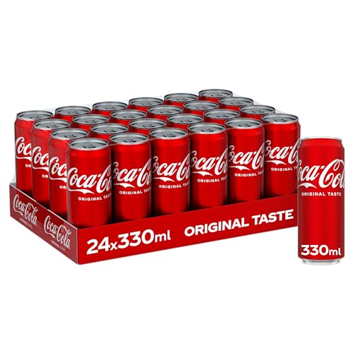 Coca-Cola Soft Drink Can, 24 x 330ml