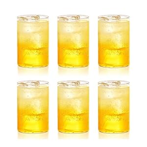 Borosil – Vision Glass Set, 295 ml, Set of 6, Transparent