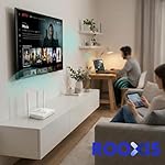 WiFi Router AC1200 Dual Band - Wireless Internet Router for Home | Gigabit Ethernet Ports, 4 High-Gain Antennas, VPN Support | Gaming Router 2500 Sq Ft Long Range Coverage - Image 4