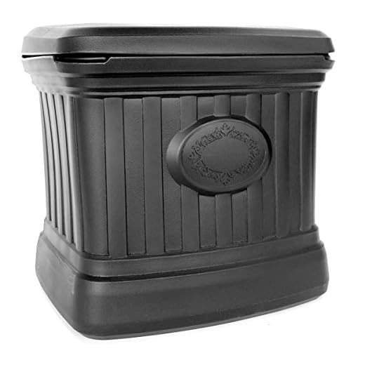 Outdoor Multi-Purpose Storage Bin for Sand and Salt