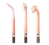 Set of 3 NEON Electrodes for Home Use High Frequency Facial Machine 11.0mm. The electrodes are direct replacements for NEW SPA Home Use HF Device.