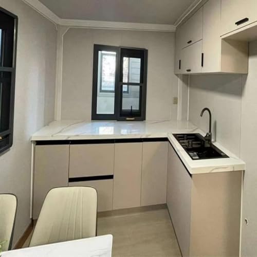 2 Story Customized 2 3 4 Bedroom Luxury Container House 20ft Tiny House 30ft Expandable Prefabricated House 40ft Modular Foldable Mobile Home with Full Equipped Bathroom & Kitchen - Image 5