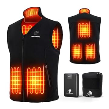 snow wolf heated vest