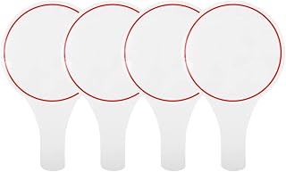 TOYANDONA Dry Wipe Paddles Board Hand Whiteboard Mini Dry Wipe Answer Paddles Mini Whiteboard Auction Paddle Whiteboard Paddles for Auction Tuning in The Classroom or