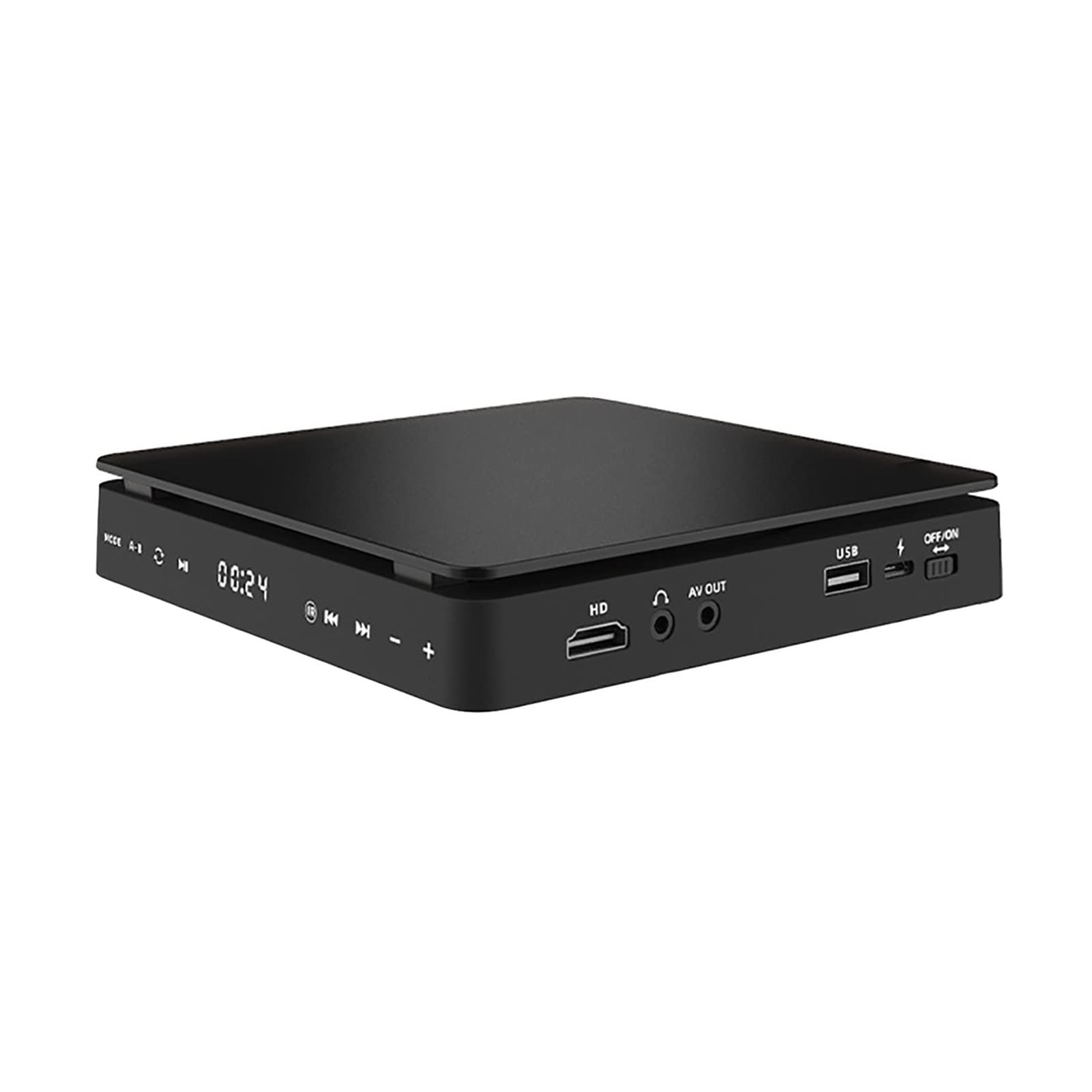 Lettore DVD portatile, Lettore DVD portatile Lettori portatili multifunzionale con esperienza video in uscita