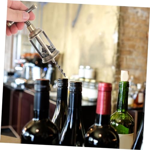Ouvre-boisson manuel robuste pour vin et bière avec décapsuleur intégré