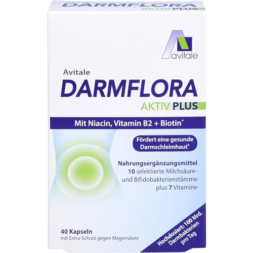 Darmflora Aktiv Plus 100 40 stk Darmflora Aktiv Plus 100 40 stk