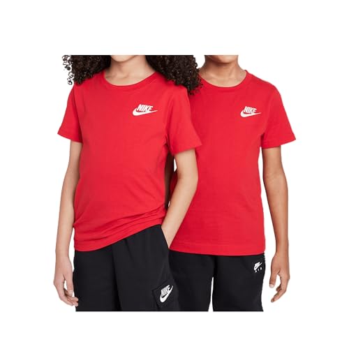 Nike Sportswear Little Kids' T-Shirt (University Red, 86C545-R7N)