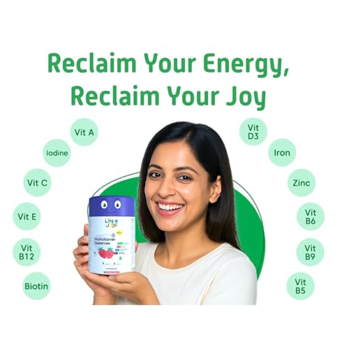 Image of Little Joys Multivitamin For Women | 60 Day Pack | With Vitamin C, E, A, B12 D3 & B6 | Biotin, Iron, Zinc & Potassium | Boosts Immunity, Supports Bone Health & Maintains Energy Levels