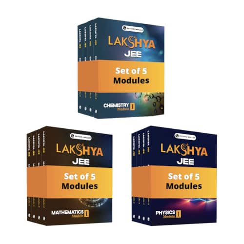 Image of PW Lakshya For JEE Main & Advanced Class 12 Physics, Chemistry and Mathematics Modules with Solutions Combo Set of 15 Books (2025 Edition) [Paperback] PW