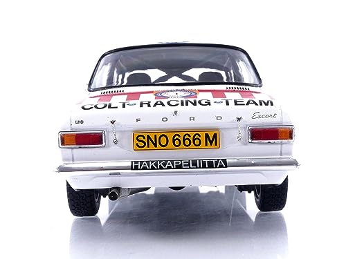 IXO 1/18 - F-ORD Escort MK I RS 1600-1000 Lakes Rally 1974 miniatura 4