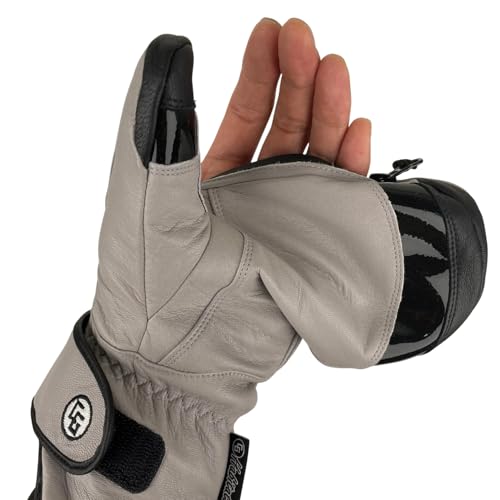 Handbag Mitten – Genuine Leather Thermal Mittens for Men with DRYATEC Waterproof Membrane & Touchscreen Control 6