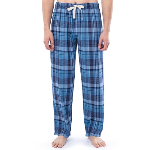 IZOD Men's Poly-rayon Yarn-dye Woven Sleep Pant Pajama Bottom