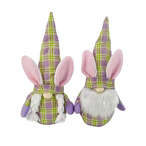 Shan-S Easter Bunny Gnomes Spring Gift Room Easter Plush Dwarf Faceless Doll Decorations Home Party Decorations Kids Toys Rabbits Ears Spring Figurine Elf Dwarf Home Household Decor For Presents #TOP6