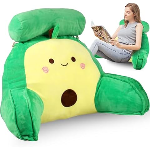Foribyw Comfortable Bed Reading Pillow Cover