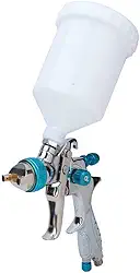 Pistola Pintura HVLP Baixa Pressão Gravidade Bico 1.4 Alumínio GT547