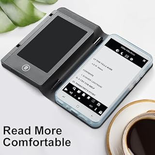 Ebook Reader con Schermo Capacitivo Senza Inchiostro HD da 5 Pollici, 1 GB di Memoria da 8 GB da 8 GB, Lettore E Multifunzionale per EPUB PDF MOBI, Supporta la Fotocamera