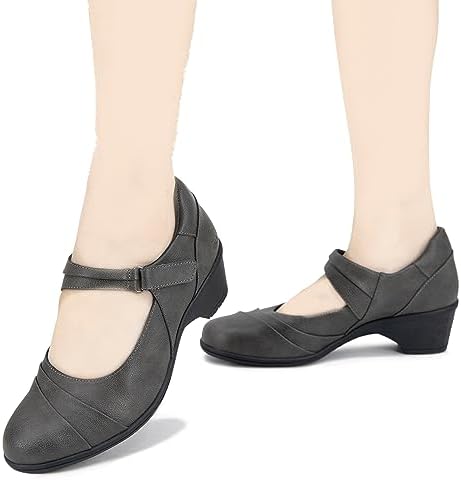 JBU by Jambu Women's Gloria Oxford, Charcoal, 9 | Image 6