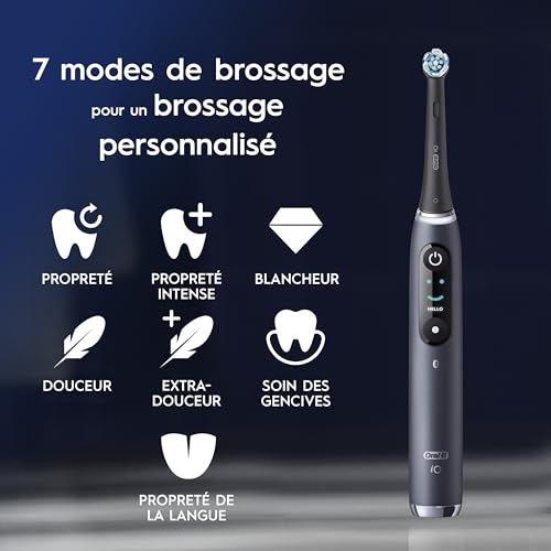 مراجعة Oral-B iO Series 9 Plus: قوة تنظيف احترافية وحافظة شحن سفر (أسود أونيكس) - الصورة 4