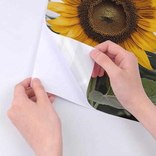 Autocollants tournesol : stickers mignons et imperméables - 4