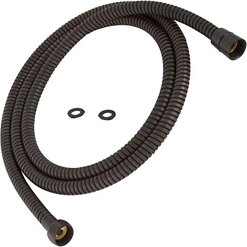 TRIPHIL Kink-free Shower Hoses Extra-long for Handheld Showerhead Hose Replacement Flexible Metal Shower Tube Extension Anti-twist 2 Brass Connectors Stainless Steel Sleeve Oil Rubbed Bronze 71 Inch