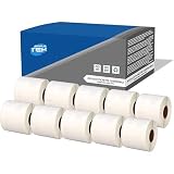 SIMPLETEK - 10x Rotoli Etichette Adesive Termiche 99014 (220 etichette per rotolo) 101 x 54 mm compatibili con Dymo Seiko SLP
