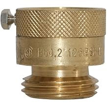 Merrill MFG BVBNL75M Vacuum Breaker Hose Bib Backflow Preventer, 3/4 Inch, Brass Finish