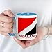 CafePress Sealand Flag Merchandise Mug 11 oz (325 ml) Ceramic Coffee Mug