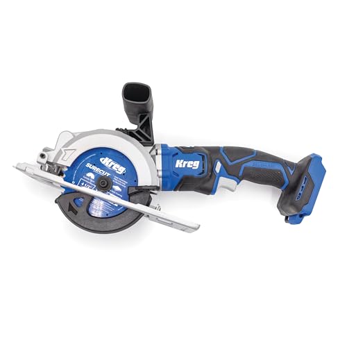 Kreg 20V Ionic Drive 4 1/2' Circular Saw - Powerful Brushless Motor & Built-In Safety Features - LED for Cutline...