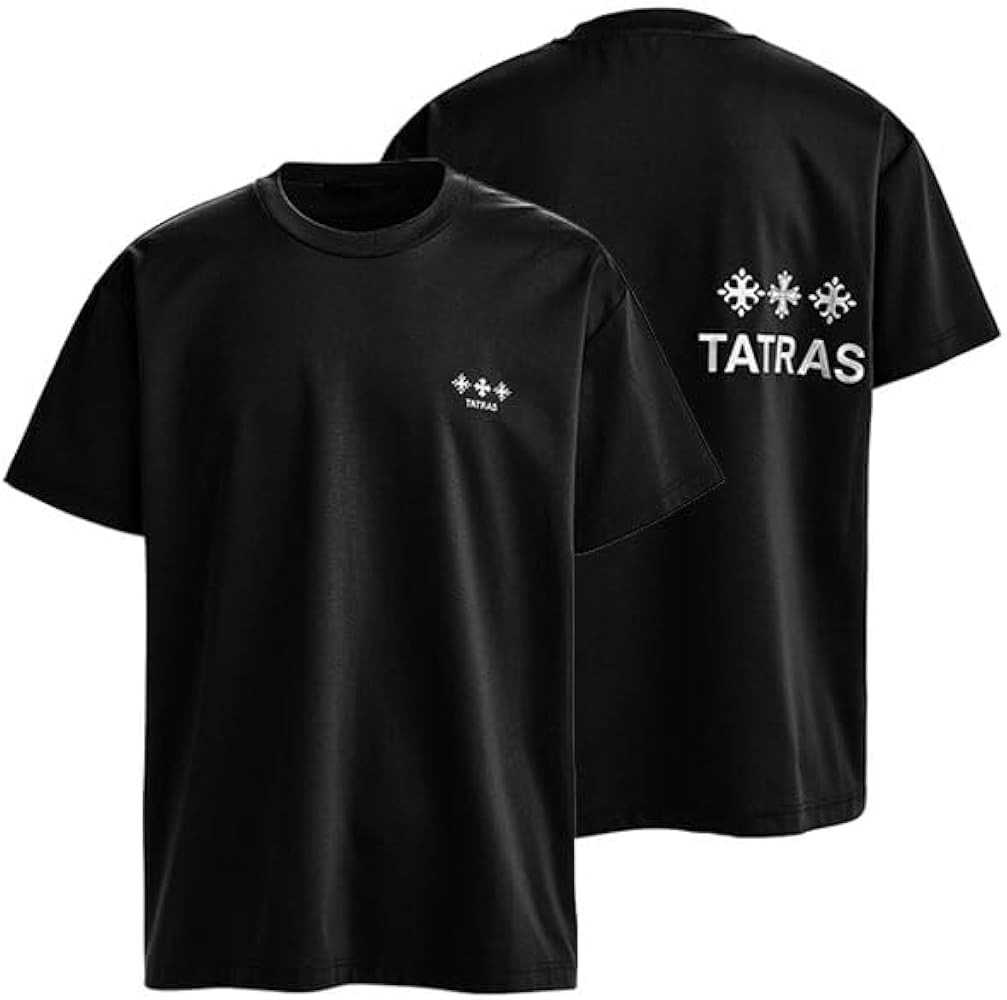 Amazon | [タトラス] NUNKI ヌンキ ロゴ刺繍 Tシャツ 半袖Tシャツ