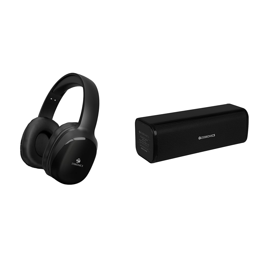 Noise Cancelling Zebronics Zeb Thunder Bluetooth Headphones